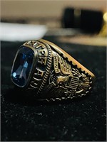 Vintage United States Army Men’s Gold Ring