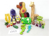 Colorful Wall Decor, Figures and Trinkets (No Ship