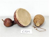Gourd Drum and Vessel