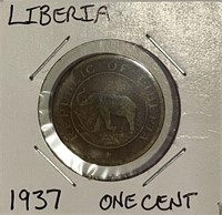Liberia 1937 Cent