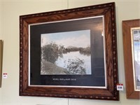 Framed Photo MITCHELL RIVER & MOUNT TAYLOR