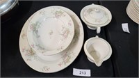 Lot Of Antique Haviland Apple Blossom China