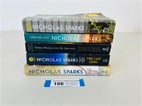 (5) Nicholas Sparks Novels