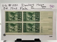 #1251 STAMP BLOCK DOCTORS MAYO CLINIC