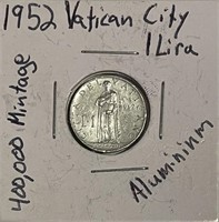 Vatican City 1952 Lira
