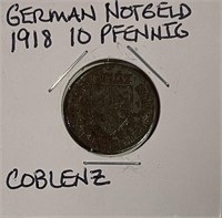 Germany - Coblenz 10 Pf. Notgeld