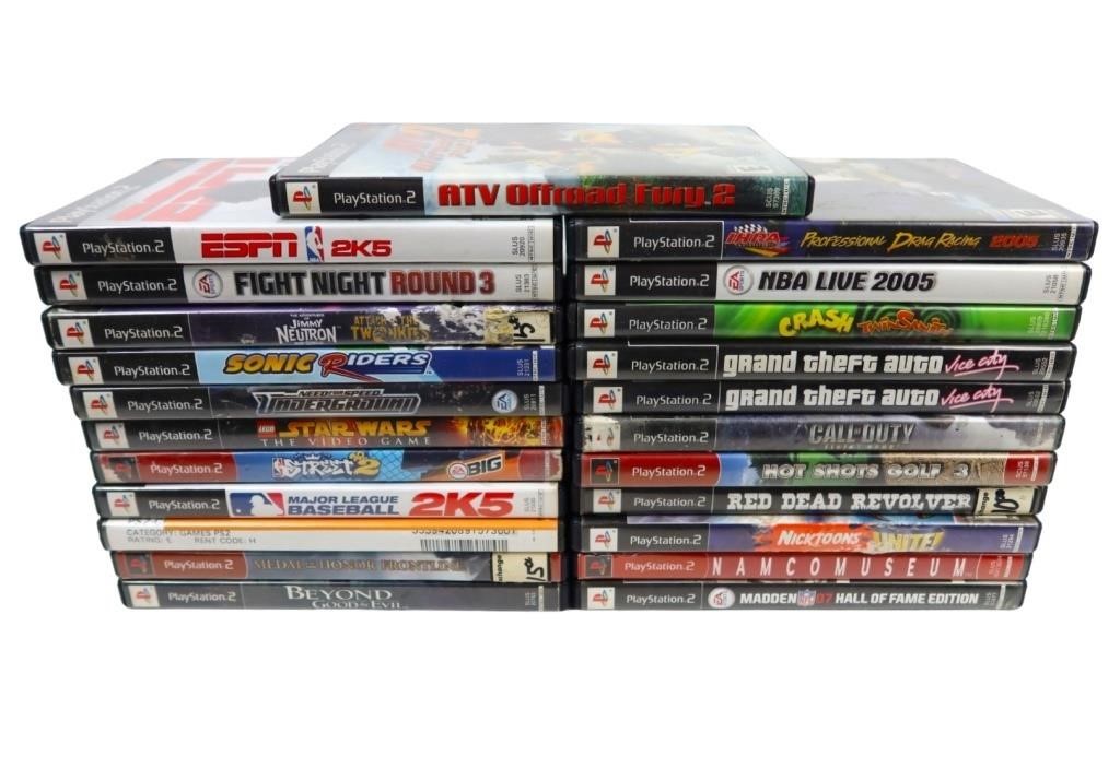 PLAYSTATION 2 GAME LOT