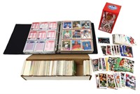 HUGE LOT OF SPORTS CARDS AND MORE