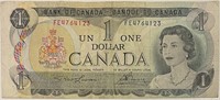 Canada 1973 Dollar Banknote