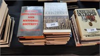 Lot Of Military/Political Hardcover Books