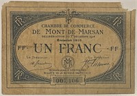France 1916 Franc Notgeld
