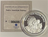 2012 Native American Journey Medal - see details