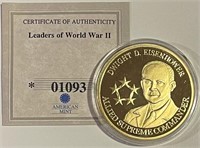 2012 Leaders of WWII Medal - see details