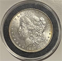US 1887 Silver Morgan $1 UNC