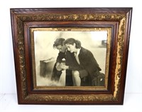 ANTIQUE PHOTO IN FRAME
