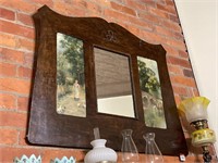 Antique Mantle Mirror 1100x870