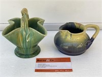 2 x REMUED Australian Pottery Jug / Vase. Vase
