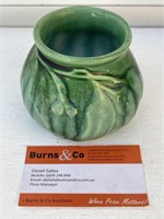 MELROSE Australian Pottery Gum Leaves Vase H95