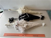 3 x Dolls / Dress Umbrellas H740