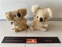 2 x Vintage Toy Koalas H150