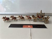 Royal Carriage & Horses - L330mm