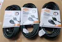 (3) HDX  Extension Cords