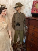 Soldier Mannequin in Full Uniform