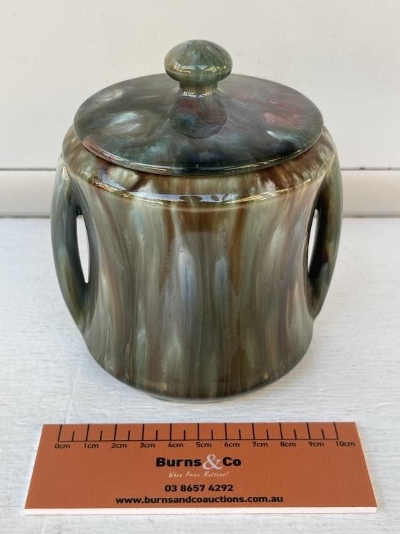 Regal Mashman Australian Pottery Sugar Bowl H130