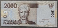 2013 Indonesia 2000 RUPIAN banknote