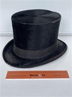 Vintage A CASSE Black Top Hat