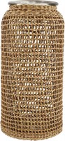 $29  DOITOOL Clear Vase with Rattan Cover  Size L