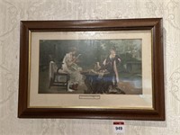 Framed Print “The First Love Letter” 520x370