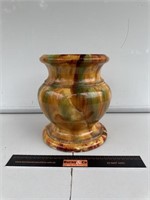 Early Majolica Glazed Vase (Heavy) H240