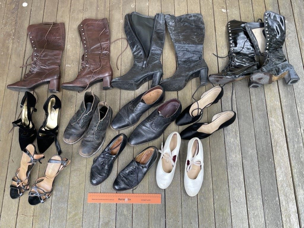 Selection Vintage Ladies Shoes / Boots etc