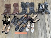 Selection Vintage Ladies Shoes / Boots etc