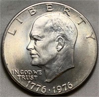 USA Eisenhower Bicentennial Dollar 1976