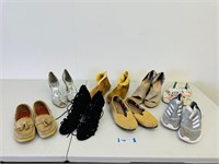 (8) Pair of Women's Shoes size 9