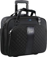 $80  KROSER Laptop Bag 15.6 In  Quilted Black