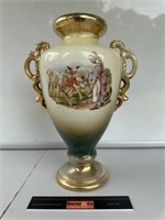 Early English DURBAR Vase Horse Scene H400