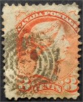 Canada 1888 Victoria 3 Cents Postage Stamp #41