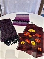 3 Beautiful Lady's Scarves