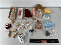 Selection Vintage Dolls & Doll Accessories