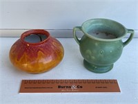 2 x Marked MELROSE Australian Pottery Pieces.