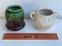 2 x Marked MELROSE Australian Pottery Pieces.