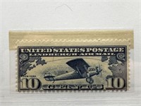 #C10 MINT OF LINDBERGH AIRMAIL STAMP