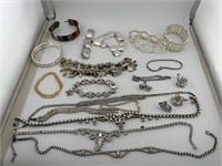 Fashion jewelry - silver and gold tones