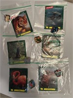 Shopko WWF collectors animal cards - pins.