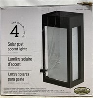 Naturally Solar Post Accent Lights *pre-owned
