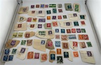 Stamps Lot 33 various amounts