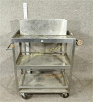 METAL ROLLING CART